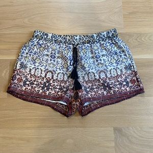 Re-Posh Joie silk shorts.